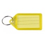 Key chains Q-CONNECT, 55x30mm, 40 pcs., yellow