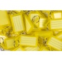 Key chains Q-CONNECT, 55x30mm, 40 pcs., yellow