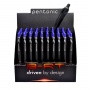 Display of ball pens LINC Pentonic B-RT, honeycomb, ball size 0.7mm, writing line width 0.3mm, 50 pcs, blue