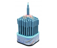 Display of ball pens PENTONIC Frost, ball size 0.7mm, writing line width 0.3mm, 100 pcs, color mix
