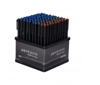 Display of ball pens LINC Pentonic, ball size 0.7mm, writing line width 0.3mm, color mix