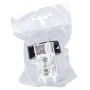 Magnetic clip holder OFFICE PRODUCTS, round, empty, transparent