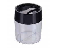 Pojemnik magnetyczny na spinacze OFFICE PRODUCTS, okrągły, pusty, transparentny