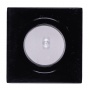 Magnetic clip holder OFFICE PRODUCTS, rectangular, empty, transparent