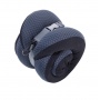 Poduszka TROIKA Business Travel Pillow, w etui, czarno-szary, Ekskluzywne, Gadżety