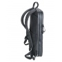 Laptop backpack TROIKA Black Expandable, 16", black