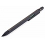 Multifunction pen TROIKA Construction, black matt