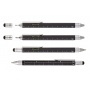 Multifunction pen TROIKA Construction, black