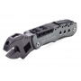 Multifunction tool TROIKA Maulschlussel, 12 functions, grey