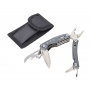 Multifunction tool TROIKA Rucksack Tool, 15 functions, grey