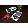 Document case TROIKA Safe Flight, with zipper, grey