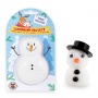 Creative set Snowman TRENDHAUS MM, white