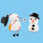 Creative set Snowman TRENDHAUS MM, white