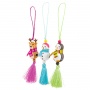 Mini wooden lucky charm TRENDHAUS MM, color mix