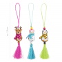 Mini wooden lucky charm TRENDHAUS MM, color mix