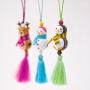 Mini wooden lucky charm TRENDHAUS MM, color mix