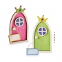 Wooden fairy door TRENDHAUS ZW, color mix
