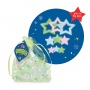 Glow-in-the-dark stars Set TRENDHAUS MM SF, color mix