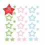 Glow-in-the-dark stars Set TRENDHAUS MM SF, color mix