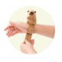 Bracelet TRENDHAUS CP HL-5 Plush Snap-it, capybara, brown