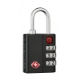 Padlock with combination lock WENGER, black