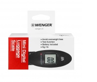 Waga podróżna WENGER, elektroniczna, czarna