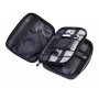 Zipper case TROIKA Connected, organizer, grey