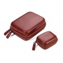 Zestaw etui TROIKA Onpack, 2 szt., brązowe, Ekskluzywne, Gadżety