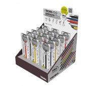 Counter display multifunction pens TROIKA Construction Endless, 15 pcs., mix colors