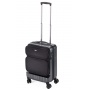 Suitcase TROIKA 36 Hours Trolley, polycarbonate, grey