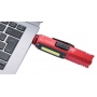 Flashlight TROIKA Eco Knicklicht, red
