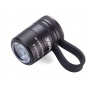 Flashlight TROIKA Eco Run, with magnet, LED, black
