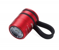 Flashlight TROIKA Eco Run, with magnet, LED, red