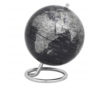 Globe TROIKA Galilei, dia. 13cm, metal base, black-silver