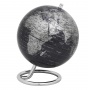 Globe TROIKA Galilei, dia. 13cm, metal base, black-silver