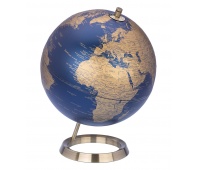 Globe TROIKA 23.5 Grad, dia. 25cm, metal base, navy-gold