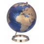 Globe TROIKA 23.5 Grad, dia. 25cm, metal base, navy-gold