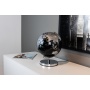 Globus TROIKA Terra Light, śr. 25cm, metalowa podstawa, czarno-srebrny
