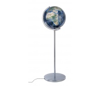 Globe TROIKA Sojus City Light, dia. 43cm, lighting, metal base, blue-green