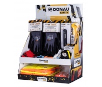 Display kartonowy DONAU SAFETY, mały, bez wyposażenia