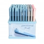 Display długopis&oacute;w żelowych LINC Pentonic Frost, śr. kulki 0,6 mm, 100 szt., mix kolor&oacute;w, Długopisy, Artykuły do pisania i korygowania