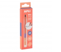 Ołówek wieczny APLI Infinite Tricolor, HB, 1 szt., pudełko kartonowe z zawieszką, pomarańczowy