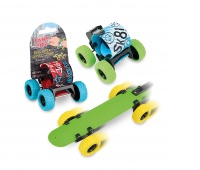 Speed toy car bracelet and skateboard TRENDHAUS SA, 3-in-1, color mix