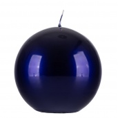 Ball candle DONAU HOME Aurora, 100x100mm, cobalt