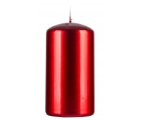 Świeca słupek DONAU HOME Aurora, 60x115mm, rubin