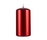 Świeca słupek DONAU HOME Aurora, 70x130mm, rubin