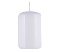 Świeca słupek DONAU HOME Standard Gloss, 50x80mm, biały