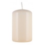 Pillar candle DONAU HOME Standard Gloss, 50x80mm, cream