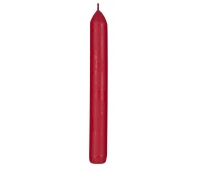 Świeca stołowa DONAU HOME Spiced Christmas, 20x170mm, 4 szt., pomarańcza z goździkami, czerwony