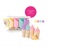 Zakreślacze TRENDHAUS GF, pastelowe, 4 szt., mix kolorów